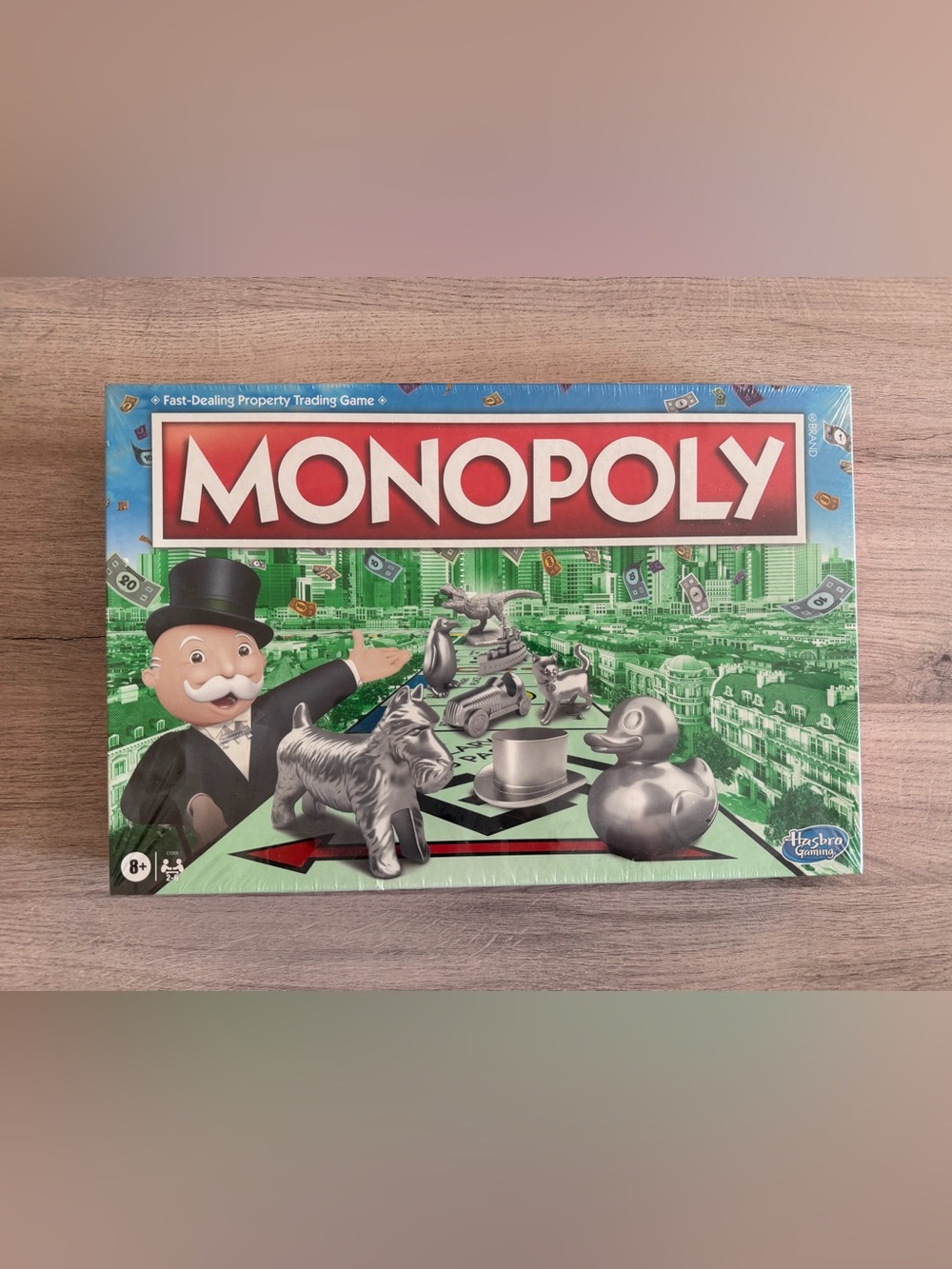 Hasbro Monopoly Board Game - Red, Blue, Green